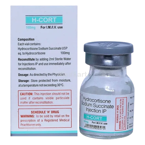 h-cort 100mg injection
